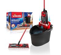 Vileda Ultramax Mop Set fregona Seca y húmeda Negro, Rojo