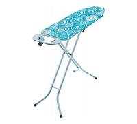 Vileda Universal - Tabla de Planchar Plegable, pequeña y Estable, con Altura Regulable 75-91cm, Medidas: 110 x 30 cm, Color Azul