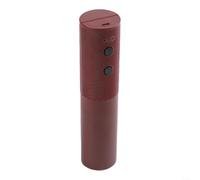 Vilgftyiet Abridor de vino eléctrico, sacacorchos recargable con papel de aluminio, abrebotellas automático para barra de cocina, carga USB, diseño ergonómico para una fácil extracción de corcho (rojo