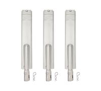 Vilgftyiet Acero inoxidable 304 para quemador de parrilla de barbacoa, 16 x 3.1 x 2.1 pulgadas, repuesto 16516 26106