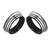 Vilgftyiet Adaptador de conversión de soporte inferior de aleación de aluminio BB30 a BSA 42 mm ligero CNC mecanizado tazas compatibles con SRAM para Campagnolo RaceFace para FSA BB68/73 BB51 BB52