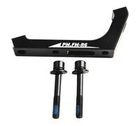 Vilgftyiet Adaptador de freno de disco para bicicletas de carretera, soporte convertidor FM a PM de aleación de aluminio con agujero de montaje de pinza de 74 mm, compatible con rotores de 140 mm/160