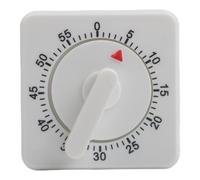 Vilgftyiet Alarma fuerte para contador de cocción de 60 minutos | Este contador mecánico de 60 minutos ofrece un sonido fuerte sin necesidad de energía eléctrica.