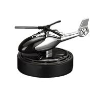 Vilgftyiet Ambientador giratorio de aleación de aluminio para coche, helicóptero, para difusión interior de aroma, 9,5 x 8 x 6 cm, compatible con la mayoría de vehículos