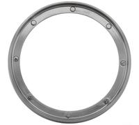 Vilgftyiet Anillo dosificador magnético de acero inoxidable para 51 mm, 53 mm, 57,5 mm, 58 mm, portafiltro, embudo de café con imanes fuertes, herramienta de elaboración sin desorden, gris (51)