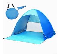 Vilgftyiet Automático para tienda de campaña de playa instantánea, toldo de refugio solar con clasificación UPF 50+, poliéster ligero e impermeable para deportes al aire libre, sombra de campamento de