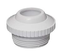 Vilgftyiet Boquillas de chorro de piscina de 1/4 piezas, piezas de repuesto de PVC ajustables de 3/4 pulgadas para accesorios de retorno estándar de piscina y spa, color blanco
