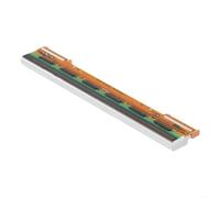 Vilgftyiet Cabezal de impresión térmica de 203 Dpi para Zebra ZD421 ZD421D ZD421T, pieza de repuesto P1112640-019 P1112640-218, construcción de metal ABS resistente