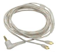 Vilgftyiet Cable de Auriculares Transparente para shure SE535 SE215 UE900 W40 SE425 - Conductor de Cobre Alta Fidelidad Elegante Uso Diario 120cm(SE215)