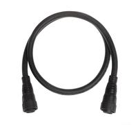 Vilgftyiet Cable de CA negro - Conexión fiable 2 m M25 AC Cable para inversor de amarre de rejilla impermeable, 600 W, 1400 W, 450750 V