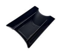 Vilgftyiet Caja organizadora para reposabrazos de consola central con 3 compartimentos y alfombrilla de goma antideslizante, para Volkswagen Golf 7/7.5 (2013-2021), color negro