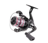 Vilgftyiet Carrete de pesca giratorio de metal con relación de velocidad 5.2:1, más de 14 rodamientos de bolas, mango plegable para lanzamiento suave, compatible con pesca de agua dulce y salada