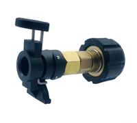 Vilgftyiet Conector de manguera de lavadora de alta presión M22 Adaptador de entrada compatible con Karcher K2-K7 para Bosch AR para Black Decker para Nilfisk 160Bar 2320Psi PA Latón Negro (D)