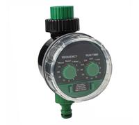 Vilgftyiet Controlador electrónico automático de temporizador de agua para | Gestiona automáticamente los horarios de riego del jardín con una interfaz digital fácil de usar.
