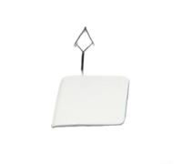 Vilgftyiet Cubierta de remolque para parachoques delantero 6RD807241B para Polo 2014-2019, cubierta de gancho de remolque y tapa de parachoques para apertura de parachoques delantero, borde exterior