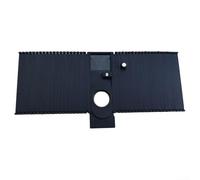 Vilgftyiet Cubierta de tira de palanca de cambios para auto, pieza de repuesto interior negra 4E1713187A 4E2713187 compatible con A8 4E8 2004-2010 S8 2007-2009 para Bentley GT GTC Flying Spur 2004
