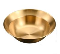 Vilgftyiet Cuenco de acero inoxidable retro copo de nieve con acabado gris para barbacoa coreana, restaurante, ensalada, salsa, aperitivo, 304, resistente a la corrosión, apto para microondas, 14,5 cm