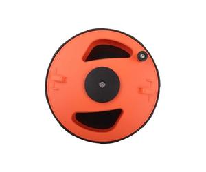 Vilgftyiet Fish Finder - Carrete de mano para cámara subacuática, bobinadora de línea de pesca a prueba de explosiones, cable de polietileno de 1,8 mm, capacidad de 50 m, negro y naranja