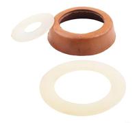 Vilgftyiet Fundas de sellado de cuero de 53 mm de diámetro interior x 4 mm de altura x 20 mm de alto para bombas de mango con juntas tóricas de repuesto para un uso eficiente (1 juegos)