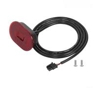 Vilgftyiet Guardabarros Scooter Eléctrico para Xiaomi 4 Ultra, Delantero Trasero para Guardabarros con Soporte de Luz Trasera y Cubiertas Laterales, ABS para Guardabarros (D)
