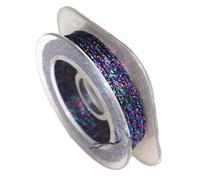 Vilgftyiet Hilo de amarre de guía de caña de pescar de 50 m, 300D/500D para línea de envoltura de poliéster trenzado para construcción de caña y guía para fijación de anillos