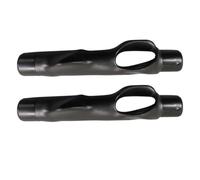 Vilgftyiet Juego de 2 entrenadores de agarre de golf para entrenamiento de swing y posición correcta de la mano, ayuda de práctica portátil compatible con palos de golf, ABS + material TPR, 15,5 x 3,5