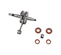 Vilgftyiet Juego de 6 varillas de conexión de cigüeñal para motosierra | Restaura la rotación suave del motor y la transferencia de potencia con un kit completo de 6 piezas de biela