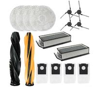 Vilgftyiet Juego de accesorios para aspiradora compatible con Dreame L40s Pro Ultra/L40s Ultra, cepillos laterales de cepillo principal, filtros HEPA, bolsas de polvo, trapeadores, kit de