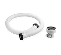 Vilgftyiet Kit de manguera de repuesto para bomba de piscina de 59 pulgadas con adaptador tipo B para piscinas sobre el suelo, manguera de PE/EVA a prueba de fugas para bombas de filtro, sistemas de