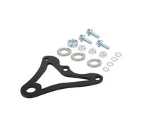 Vilgftyiet Kit de montaje de pinza de freno hidráulica para mini bicicletas Coleman RB100 y Realtree RT100, soporte de acero negro resistente, resistente al óxido, instalación de ajuste directo