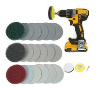 Vilgftyiet Kit de restauración de faros delanteros de 3 pulgadas con almohadillas de pulido P240-P10000, discos de lijado, almohadilla de esponja y adaptador para pulidora de coche o taladro, para