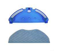 Vilgftyiet Kit de soporte de fregona y almohadillas para fregona para Tefal para X-Plorer Series 95 RR7947 RG7975 RG7987, soporte de fregona de repuesto con paños de microfibra para juego de