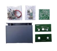 Vilgftyiet Kit de transceptor de onda corta CW compatible con arduino, 7.023-7.026MHz para rango de frecuencia, potencia de 0.5W, juego completo de piezas con funda ABS para aficionados