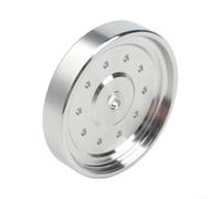 Vilgftyiet Mampara de ducha de alto flujo de 58 mm para una mejor | Construcción de acero inoxidable, se adapta a cabezales de grupo de 58 mm, mejora la extracción de presión