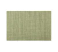 Vilgftyiet Mantel individual de PVC de color sólido, 45 x 30 cm, tejido grueso para mesa de comedor, decoración de mesa rectangular, rojo, azul, verde, negro, gris, marrón, beige, gris