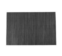 Vilgftyiet Mantel individual de PVC de color sólido para mesa de comedor, tejido grueso, 45 x 30 cm, rojo, azul, verde, negro, gris, marrón, beige, gris