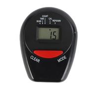 Vilgftyiet Máquina de remo medidor electrónico para equipo de ejercicio hidráulico multifunción, pantalla LED con seguimiento de tiempo, calorías, frecuencia y frecuencia cardíaca, bajo consumo de