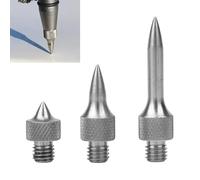 Vilgftyiet Martillo extractor de abolladuras de coche de acero inoxidable con cabeza reemplazable para herramienta de reparación de PDR color plateado