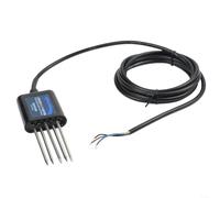 Vilgftyiet Medidor de suelo NPK 7 en 1 Sensor para conductividad de pH Temperatura de humedad IP68 Sonda de acero inoxidable con memoria para invernadero de jardín (7 en 1)
