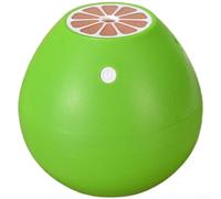 Vilgftyiet Mini humidificador USB con forma de fruta para el hogar, oficina, coche, difusor de aromaterapia portátil con luz nocturna fría, bajo ruido 36 dB, azul nube 12 x 12 x 10,7 cm (verde)