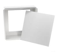 Vilgftyiet Molde cuadrado extraíble para tartas, aleación de aluminio anodizado para hornear gasa y mousse, utensilios profesionales antiadherentes para calentar uniformemente, 4-10 pulgadas (7