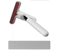 Vilgftyiet Mopa pulverizadora de mano para mesa y cocina, fregona de esponja absorbente de agua con 3 cabezales de repuesto, diseño compacto para mesa de café, baño y limpieza de cristales, color