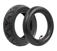 Vilgftyiet Neumático de scooter de 10 x 3.0 más tubo interior de 10 x 2.50 para KUGOO M4 PRO Electric, válvula de curva de 90 grados, todo terreno, resistente al desgaste, negro (C)