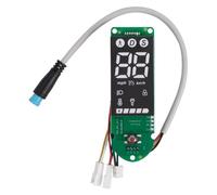 Vilgftyiet Pantalla para salpicadero de scooter eléctrico para Xiaomi 4pro, placa de circuito de instrumentos verde con controlador de plástico de 8,6 x 3 cm para modelos compatibles con Pro4