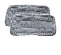 Vilgftyiet Paquete de 2 almohadillas reutilizables de microfibra para fregona GorFanty GF-6610B/GF-6610 para trapeador de vapor, paños de limpieza lavables