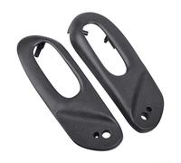 Vilgftyiet Paquete de 2 embellecedores para interruptor de asiento para Chevrolet C5 para Corvette 1997-2004, cubierta de panel de control interior de plástico negro reemplaza 12455426 12455427