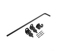 Vilgftyiet Pestillo de valla de jardín, perno de bastón, pestillo de tierra de acero para madera, PVC, vinilo, vallas de metal, herrajes de puerta para puertas de valla de madera, puertas de metal,