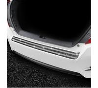 Vilgftyiet Protector de umbral de maletero con diamantes de imitación brillantes, antiarañazos, para parachoques trasero de coche, diamante oscuro, 84 x 7 cm