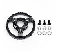 Vilgftyiet RC Metal Steel Spur Gear Set 48P para Traxxas Slash 2WD 4686/4690 & Bandit XL-5/VXL Buggy 24054/24076 - 72T/76T/83T/86T/90T Negro