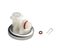 Vilgftyiet Regulador de membrana para Nivona para Bosch para Siemens para máquina de café, regulador de presión 59504 71768 para corrección de errores del sistema de llenado, juego de 3-9 con sello (1